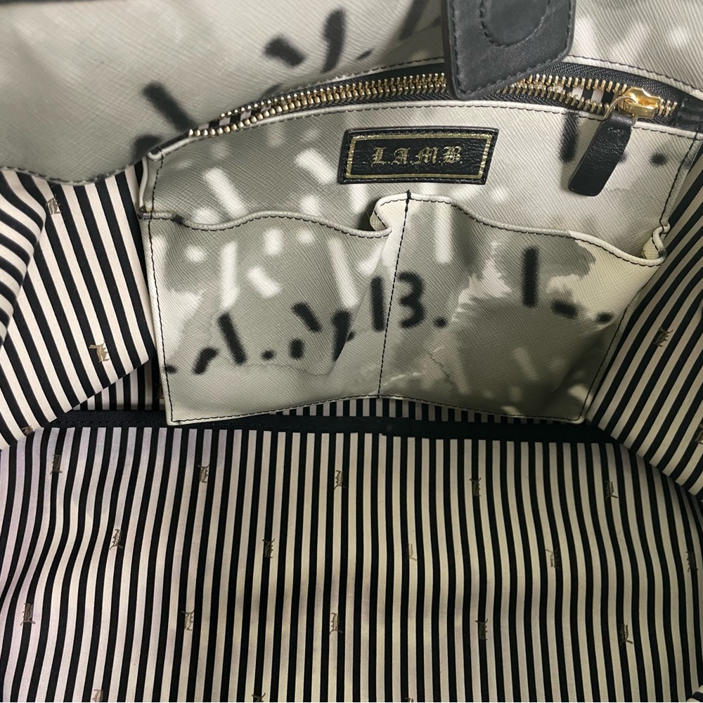 Gwen Stefani L.A.M.B vintage graffiti tote bag - Picture 6 of 6